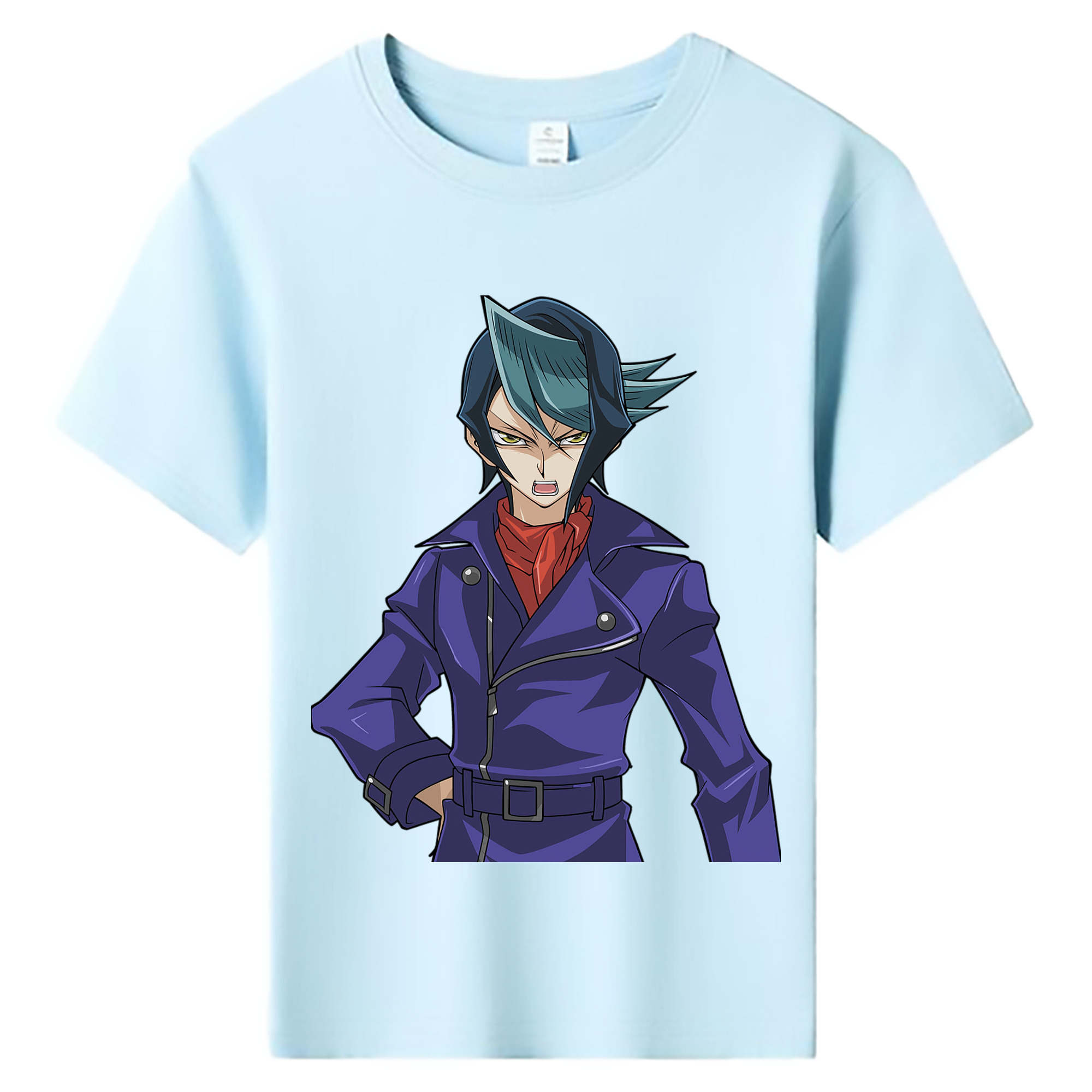 （画像用） 遊☆戯☆王 Yu-Gi-Oh! 綿100％キッズTシャツ（フロントプリント）
